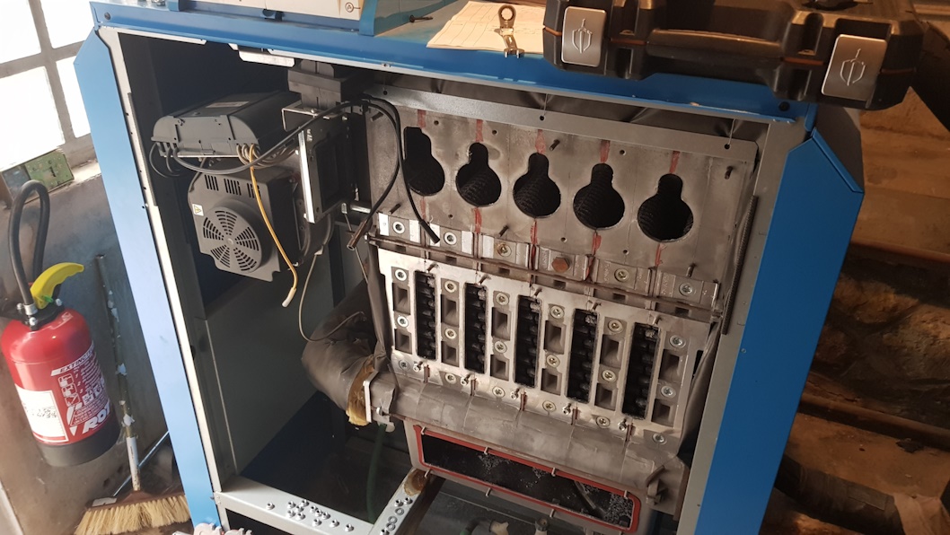 Image d'entretien chaudière Buderus de 120 KW